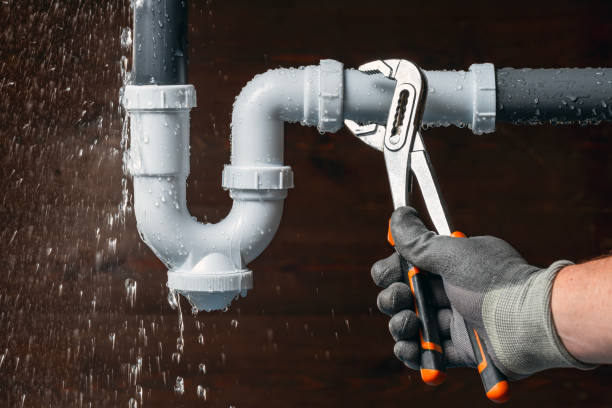 Professional Sewer Line Repair technician working in Bedford, IA